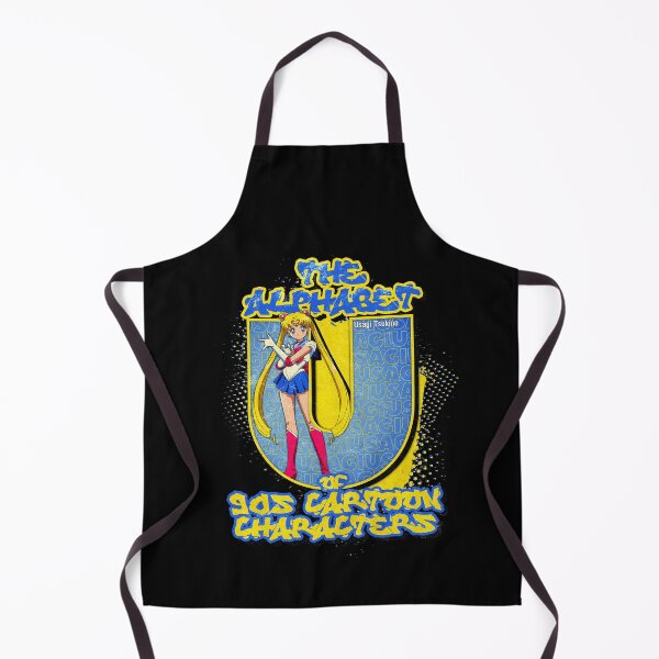 Item preview, The Alphabet of 90s Cartoon Characters Letter U is for Usagi Tsukino designed and sold by More-dan-Prints.