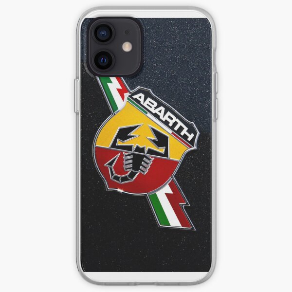 Fiat 500 Abarth Logo Coque souple iPhone