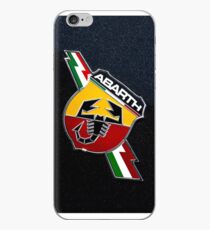 Vinilo o funda para iPhone Logotipo de Fiat 500 Abarth