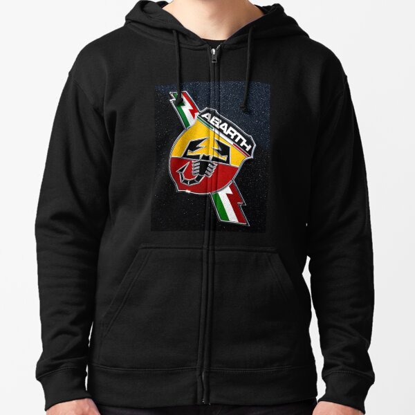 Fiat 500 Abarth Logo Kapuzenjacke