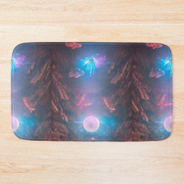Item preview, Anime Girl Magical Ball Glowing Butterflies Landscape designed and sold by Trendy-Now.