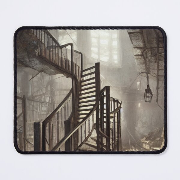 Item preview, Old Wooden Stairs In Basement #1 designed and sold by Itsheartshop.