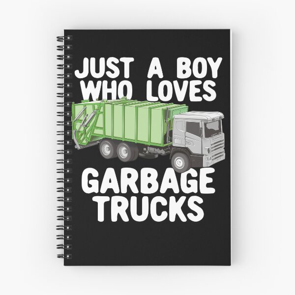 Item preview, Just A Boy Who Loves Garbage Trucks Boys Garbage Truck Gear designed and sold by DynamicDesign.