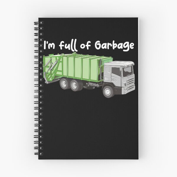 Item preview, I'm Full Of Garbage Funny Trash Day Garbage Truck Gear designed and sold by DynamicDesign.