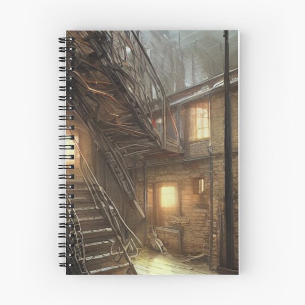 Item preview, Old Wooden Stairs In Basement #4 designed and sold by Itsheartshop.