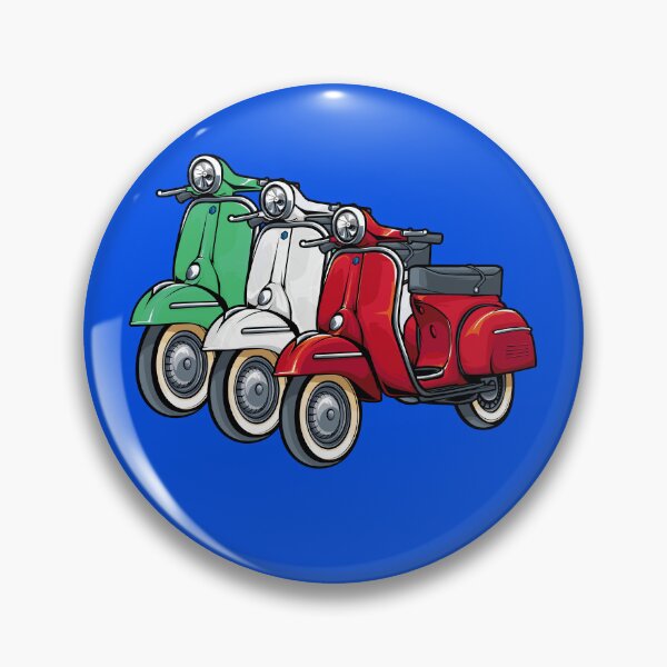 Item preview, Italy Classic Scooter Moped Bike Retro Love Vintage designed and sold by PartyShirts1.
