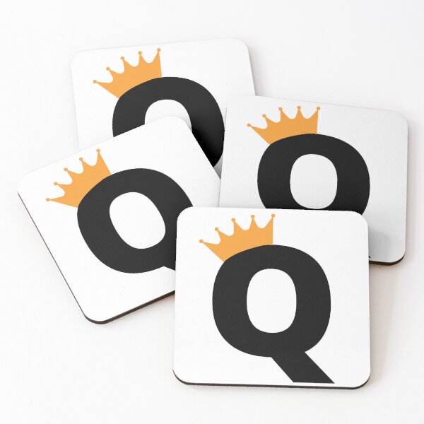 Item preview, Crowned Monogram Letter Q designed and sold by Coffee Lifestyle.
