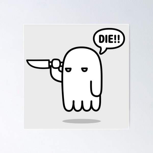 Item preview, ghost want to kill designed and sold by Si Pakne.