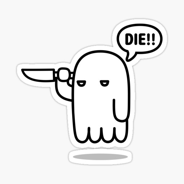 Item preview, ghost want to kill designed and sold by Si Pakne.