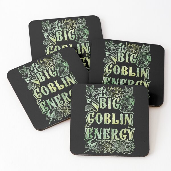 Item preview, Big Goblin Energy Glitter Linework Mushrooms and Funghi Design designed and sold by Bethcust.