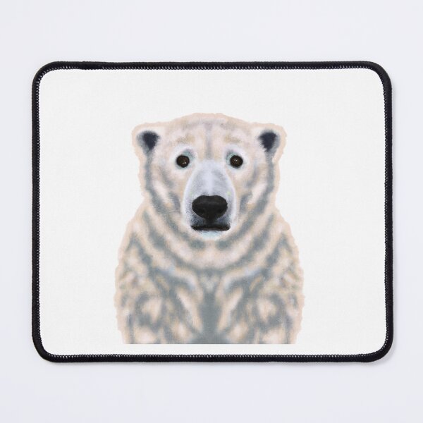 Item preview, Cute Polar Bear Drawing designed and sold by WeHeartAnimals.