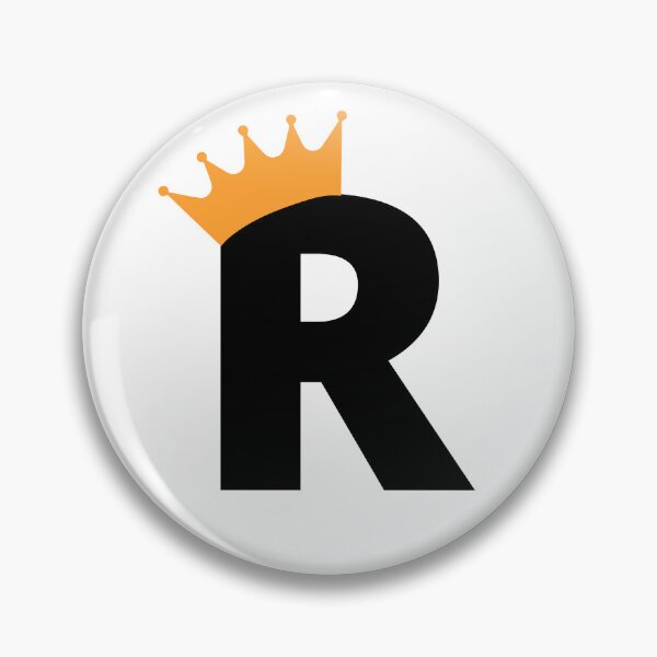 Item preview, Crowned Monogram Letter R designed and sold by Coffee Lifestyle.