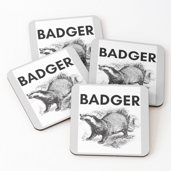 Item preview, Badger  designed and sold by ChachiArts.