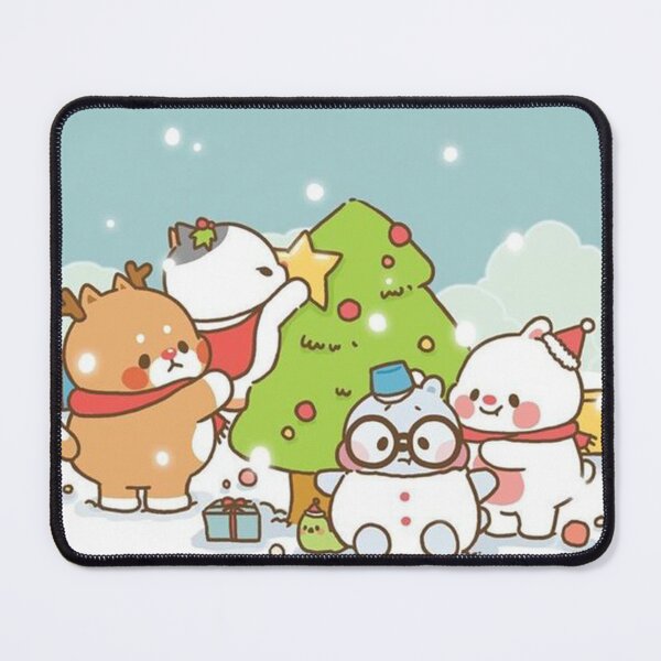 Item preview, Tonton Friends Characters And Christmas Tree designed and sold by malconerh.