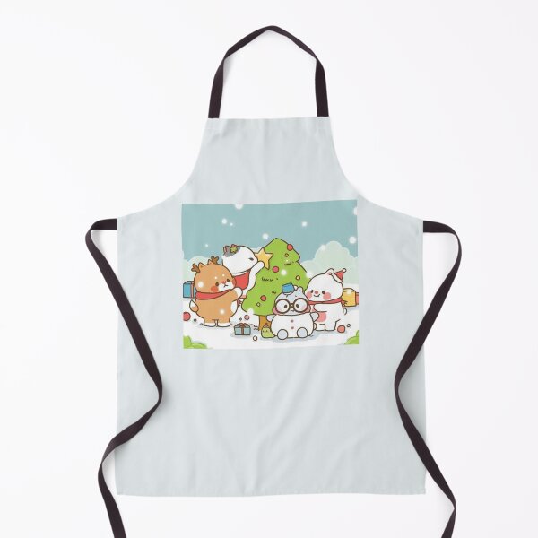 Item preview, Tonton Friends Characters And Christmas Tree designed and sold by malconerh.