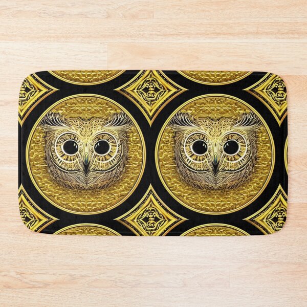 Item preview, Mystical Golden Owl designed and sold by Witsprings.