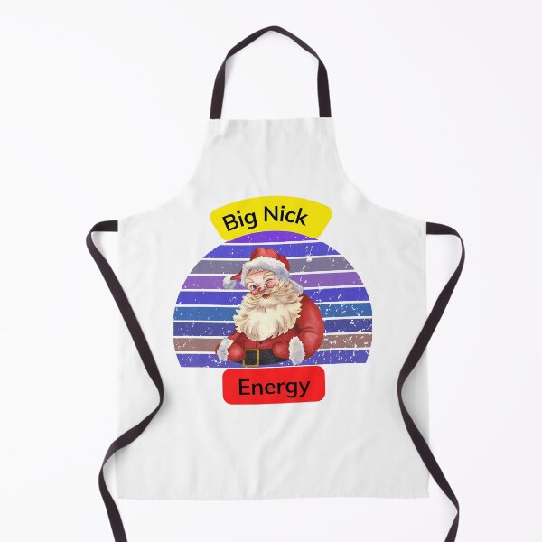 Item preview, Big Nick Santa Energy - Retro Santa Xmas Christmas Sticker designed and sold by laouamra.