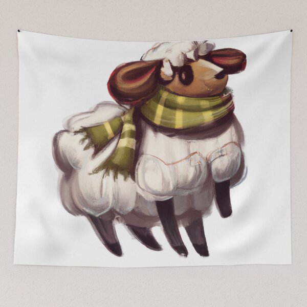Item preview, Cute Sheep Drawing designed and sold by WeHeartAnimals.