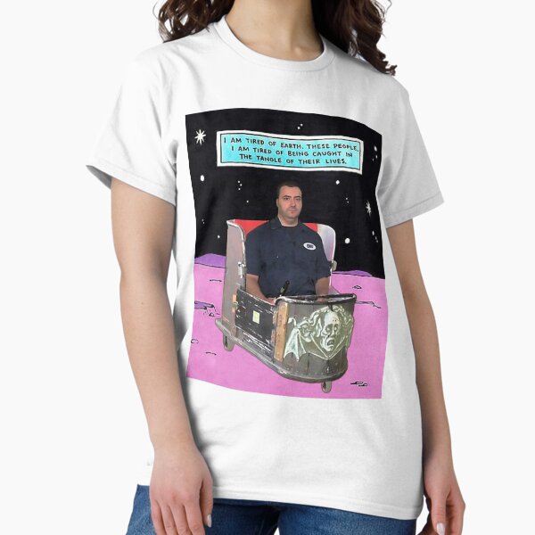 Vista previa del artículo con la obra «Me voy de esta galaxia RLM», diseñado y vendido por meme-stuff.