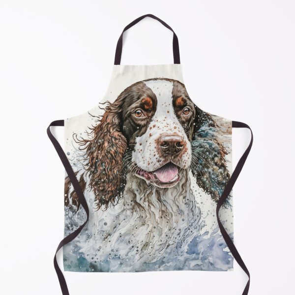 Item preview, English Springer Spaniel watercolor #2 designed and sold by Gypsykiss.