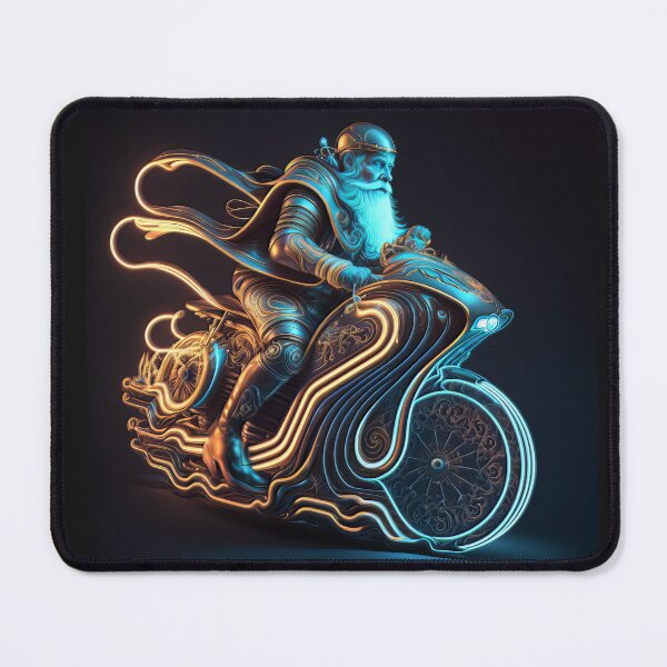 Item preview, Motorbiking Santa designed and sold by 3 CITIES.