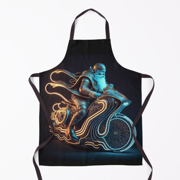 Item preview, Motorbiking Santa designed and sold by 3 CITIES.