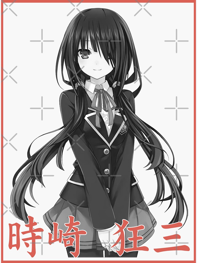 Kurumi Tokisaki - Date A Live v.3 color version Sticker for Sale by  Geonime