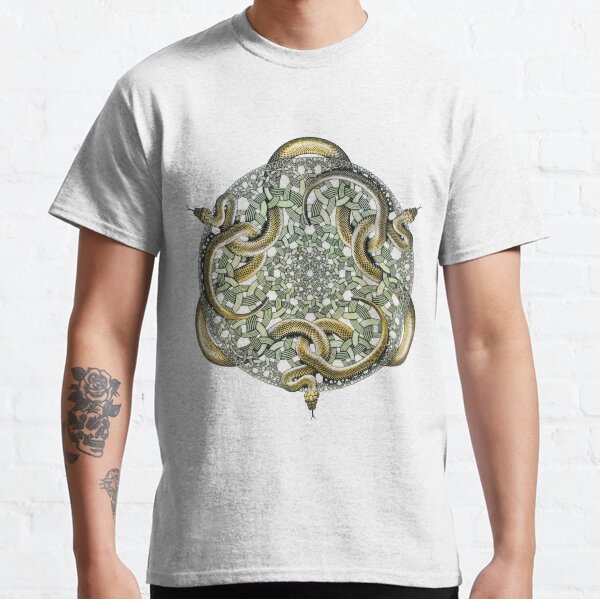 Escher Snakes Classic T-Shirt