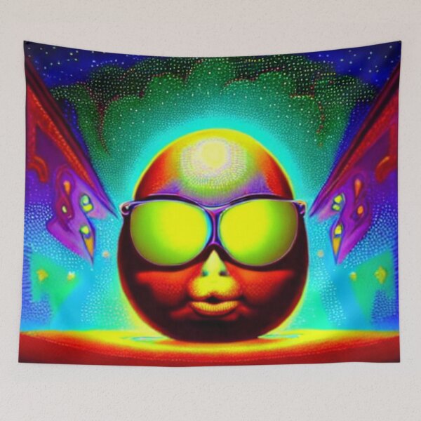 Item preview, PSYCHEDELIC EGGHEAD designed and sold by JASCKSHIRTS.