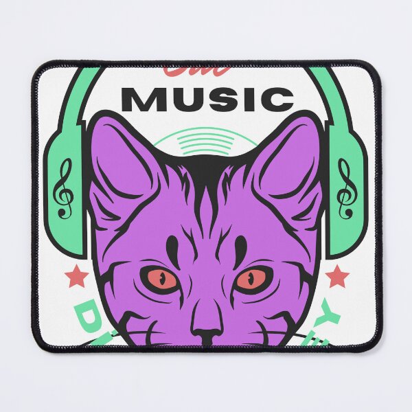 Item preview, Disc jockey de música de gato designed and sold by W&M Store.