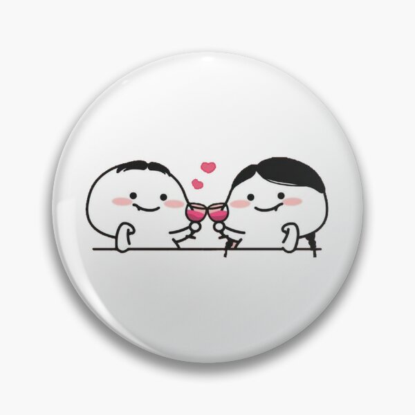 Item preview, Pentol Couple Drinking Cheer  designed and sold by malconerh.