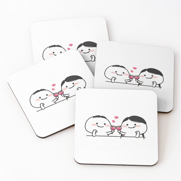 Item preview, Pentol Couple Drinking Cheer  designed and sold by malconerh.