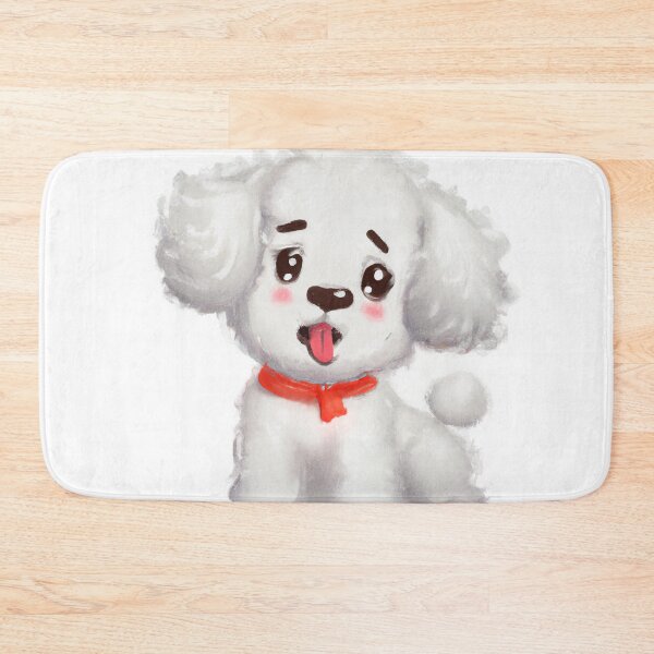 Item preview, Cute Bichon Frisé Drawing designed and sold by WeHeartAnimals.