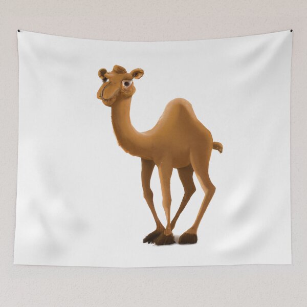 Item preview, Cute Camel Drawing designed and sold by WeHeartAnimals.