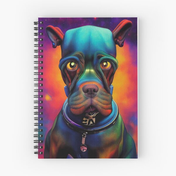 Item preview, Astronaut Boxer Puppy Nr. 2 designed and sold by thesupremewiz.