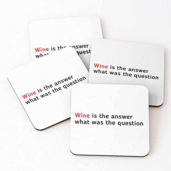 Item preview, wine is the answer what was the question designed and sold by Fiona Shorts.