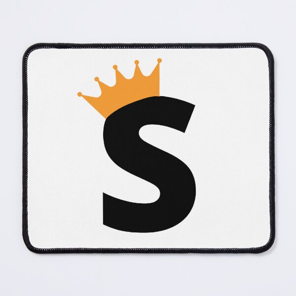 Item preview, Crowned Monogram Letter S designed and sold by Coffee Lifestyle.