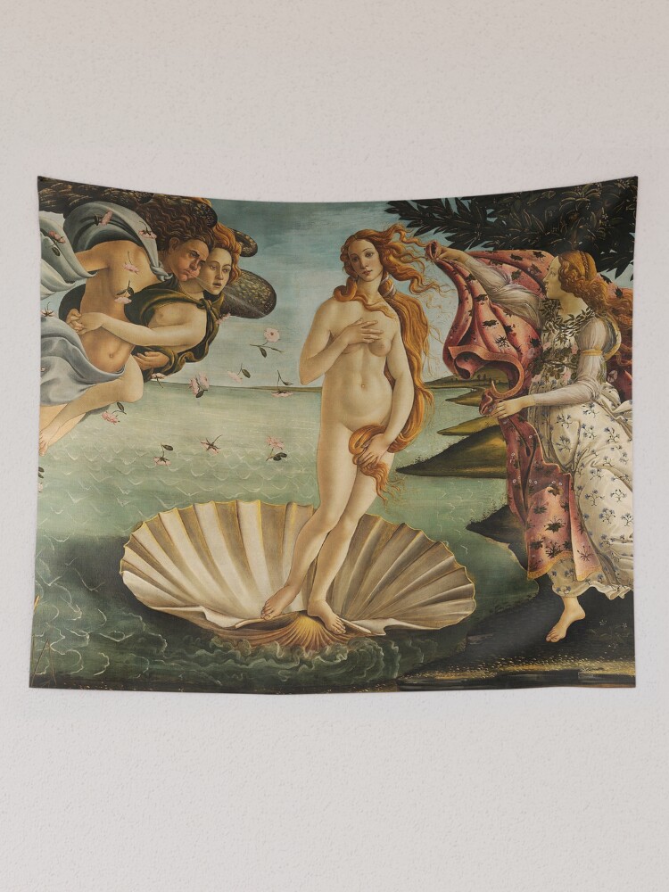 The birth of venus tapestry hotsell