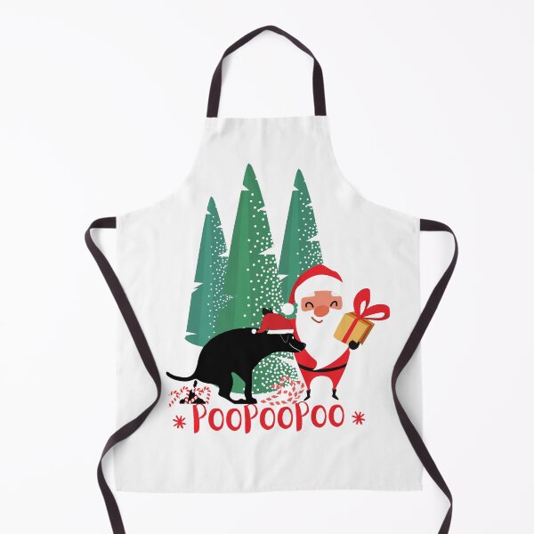 Item preview, Santa Poo Poo Poo Pooping Dog designed and sold by Willyboy16.