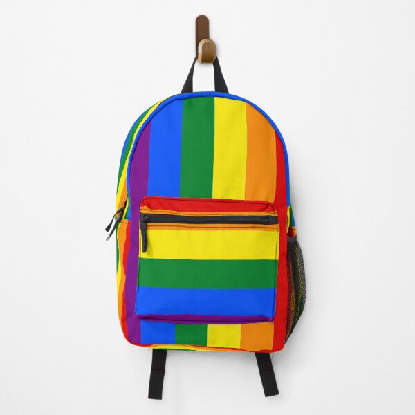 Item preview, LGBTQ Flag Backpack - Gay Pride designed and sold by GodsFlagFandom.