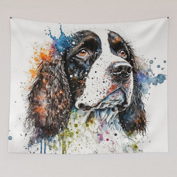 Artikelvorschau, Englisches Springerspaniel-Aquarell #3 entworfen und verkauft von Gypsykiss.