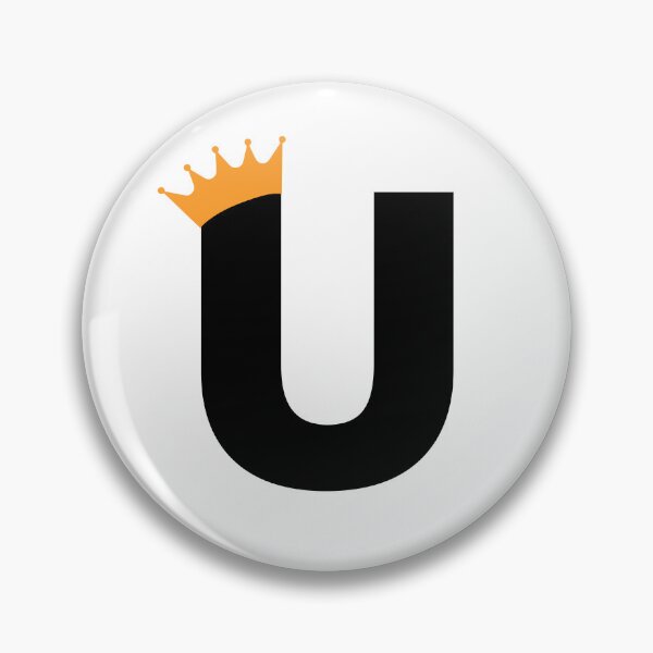 Item preview, Crowned Monogram Letter U designed and sold by Coffee Lifestyle.