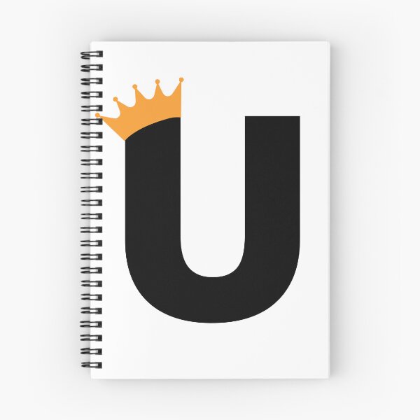 Item preview, Crowned Monogram Letter U designed and sold by Coffee Lifestyle.
