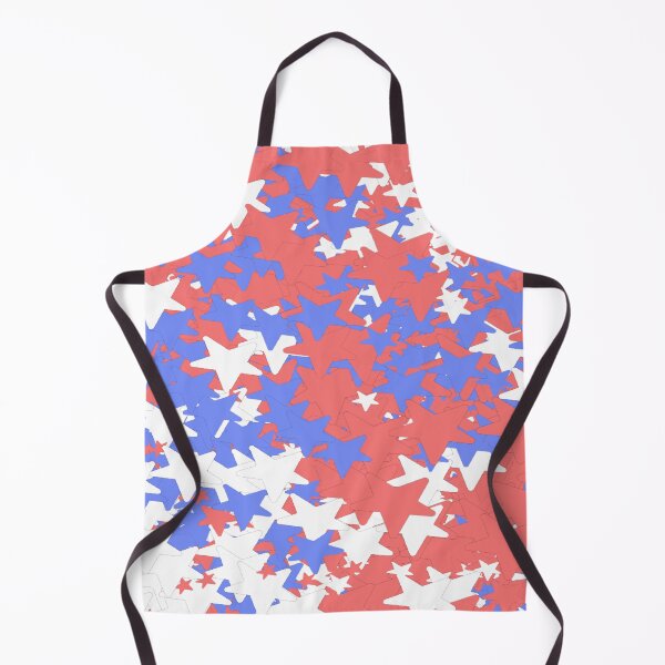 Item preview, Blue Red White Fourth Of July Stars Randomized designed and sold by awsomepatterns.