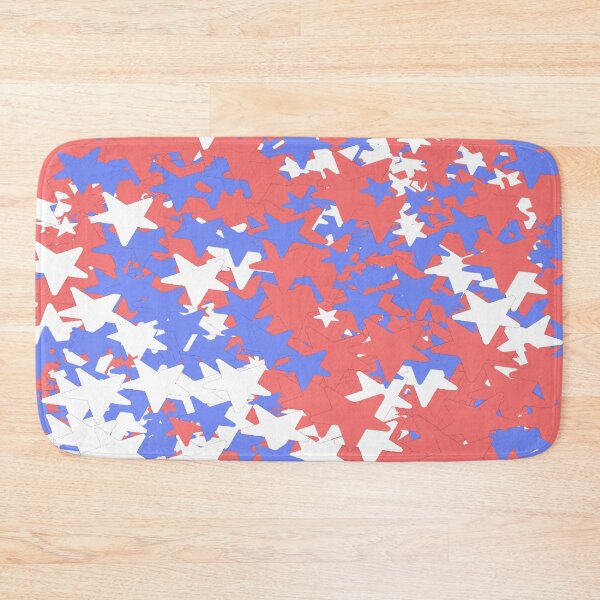 Item preview, Blue Red White Fourth Of July Stars Randomized designed and sold by awsomepatterns.