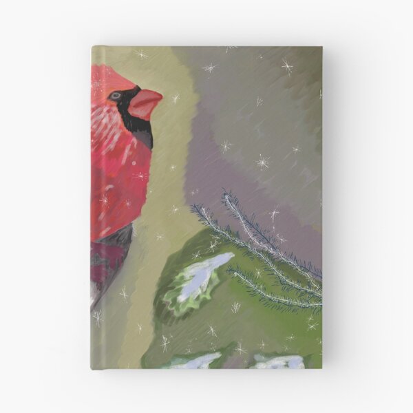 Item preview, Red Cardinal In Winter designed and sold by TechLaughs.