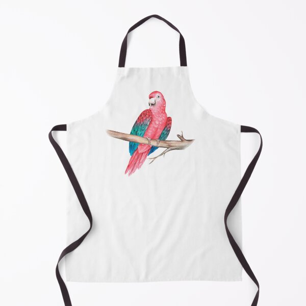 Item preview, Red macaw parrot on a branch. Watercolor illustration. designed and sold by Trilisti.