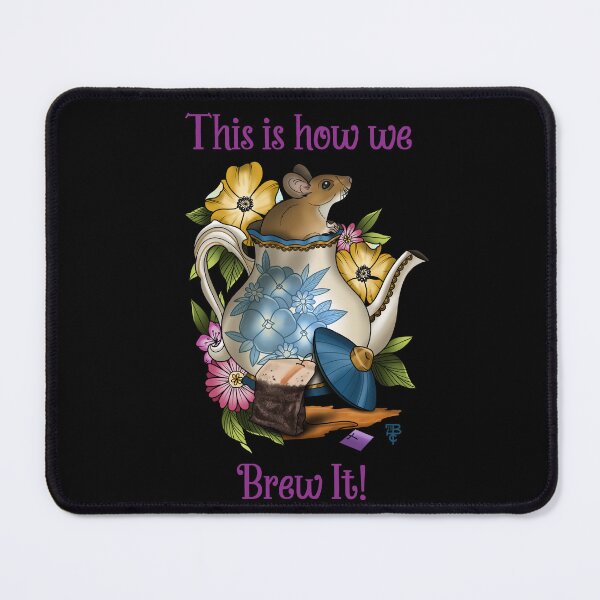 Item preview, This is How We Brew It Teapot traditional tattoo design designed and sold by Bethcust.