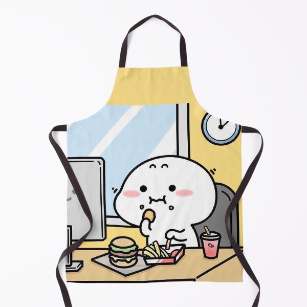 Item preview, Lovely Pentol Eating While Working At Office designed and sold by malconerh.