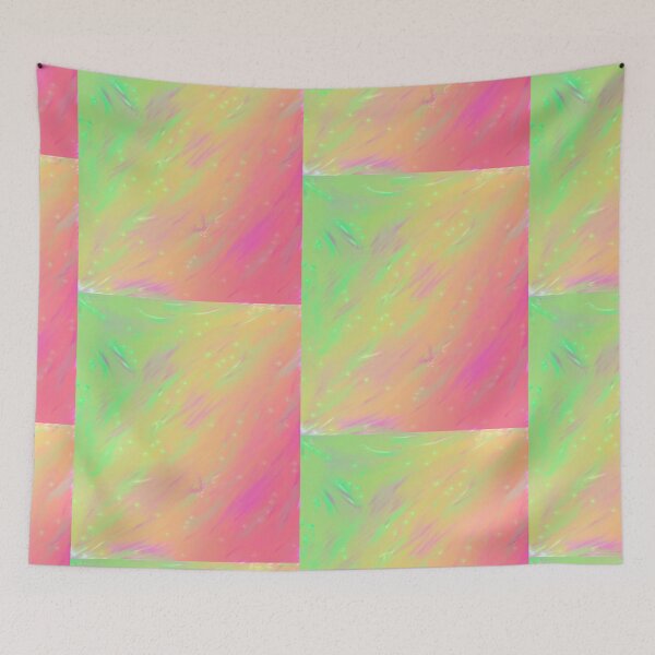 Item preview, Colourful Pastel Bright Pink and Bright Green designed and sold by Sheeshai23.